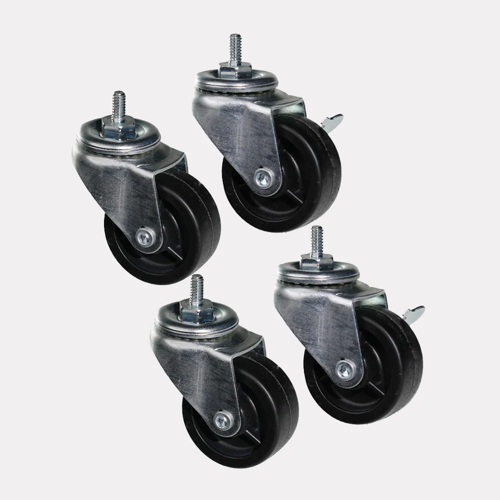 Disc Station Casters (4-Pack)