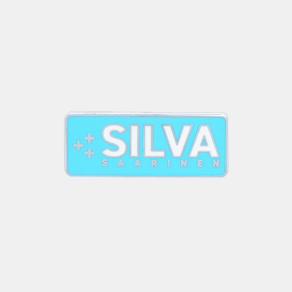 Silva Saarinen Logo Enamel Pin