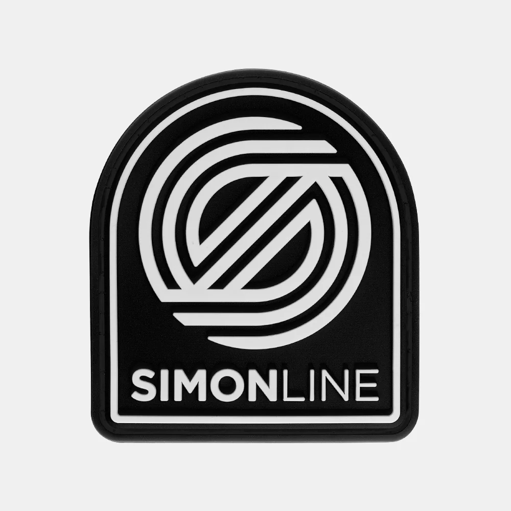 Simon Line Logo Patch