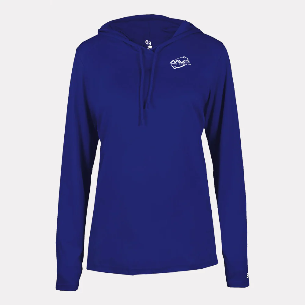 Women's MVP Orbit Logo Hoodie - Badger - Image 3