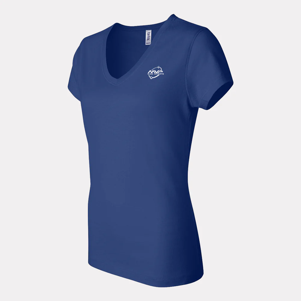 Women's MVP Orbit Logo Jersey T-Shirt - Bella + Canvas